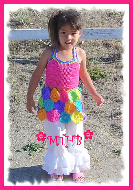 Cotton Candy Halter Top