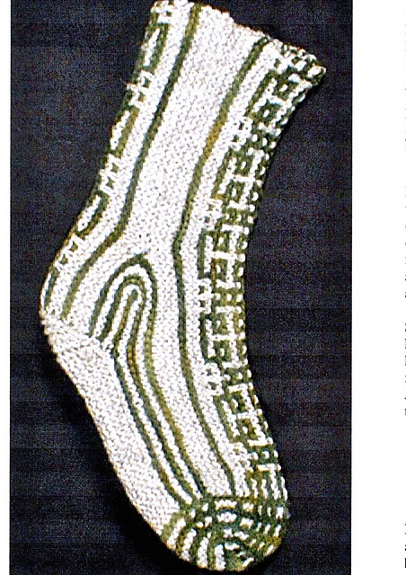 Mystical Mosaic Sock - Saint Edward
