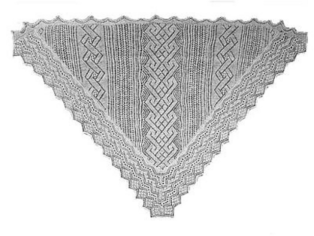 Tempelhof Airlifter Shawl