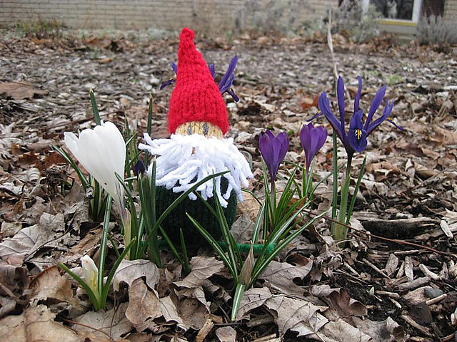 Lawn Gnome Elf Santa Softie