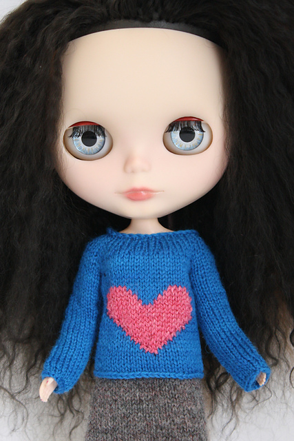 Big Heart Sweater for Blythe