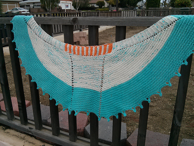 8 and 18 Shawlette