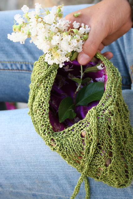 Mel and Lissa: Little Lacey Bags