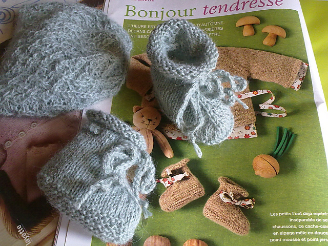 Chaussons de bébé - Bonjour tendresse