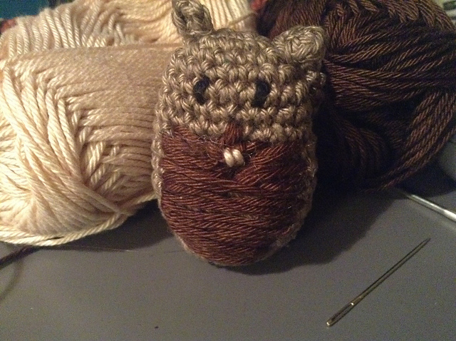 Beaver amigurumi