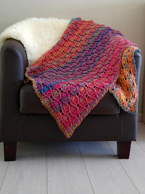 Baby blanket full of colours