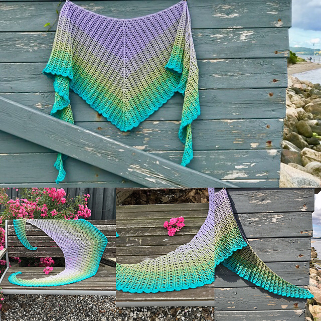 Roller Bird Shawl