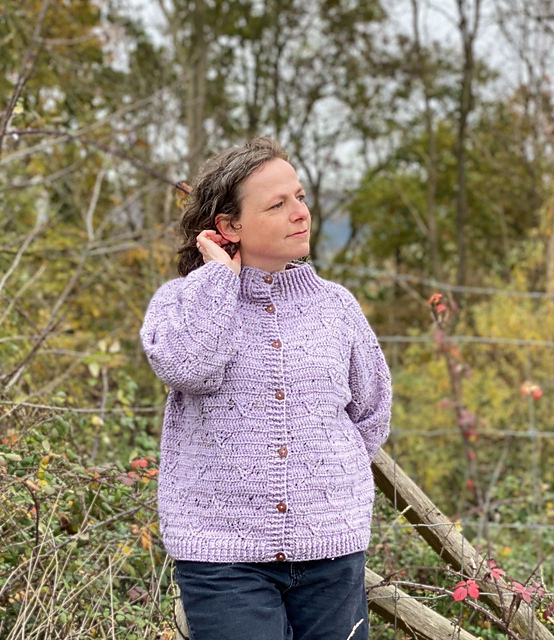 Ravelry Wisteria Cardigan pattern by Annelies Baes