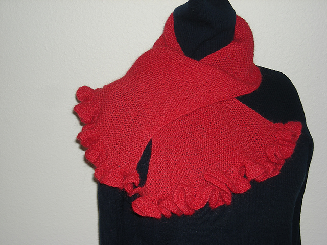Ruffled Scarf