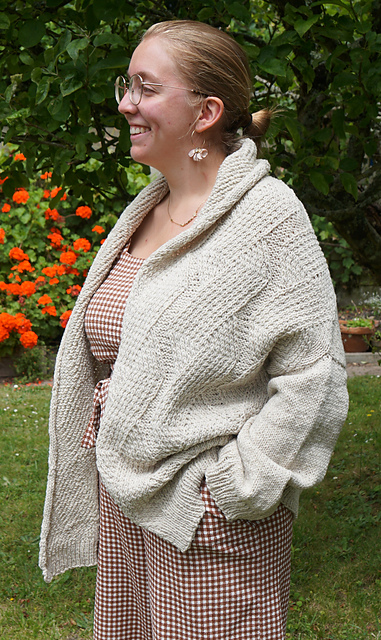 Er Bladig open cardi