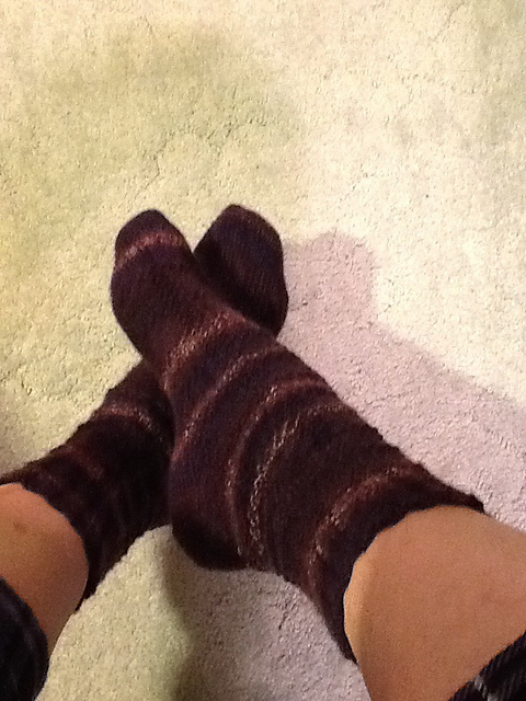 Cobblestone Mossy Socks