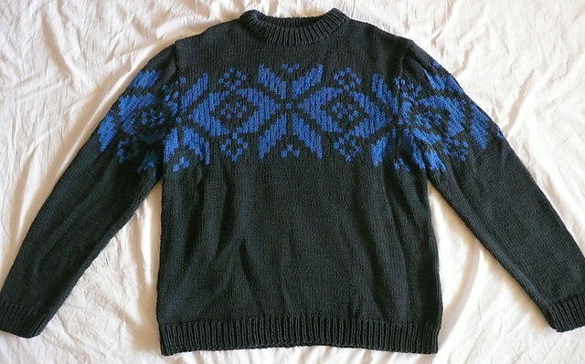 # 12 Norweger-Herrenpullover