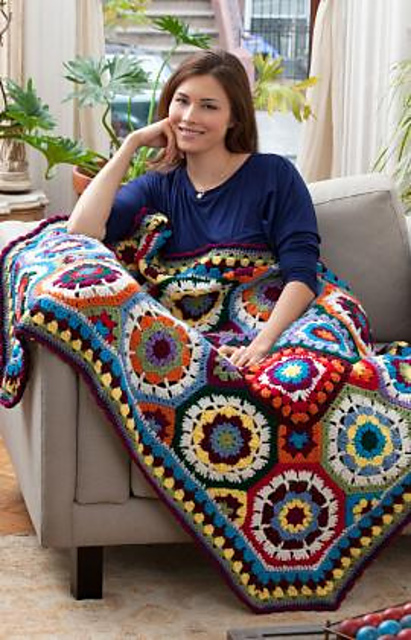 In Love with Color Throw