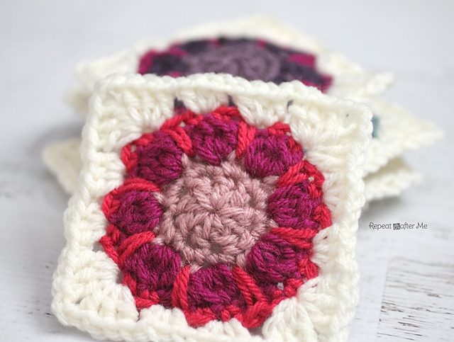 Ravelry: Dahlia Squares pattern by Sarah Zimmerman