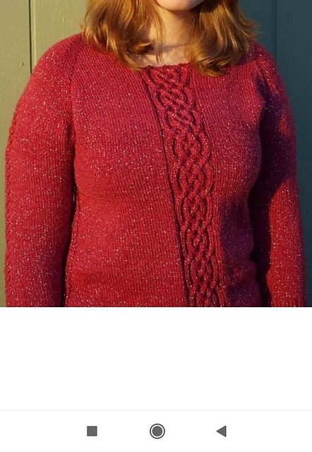 Cabled Sweater