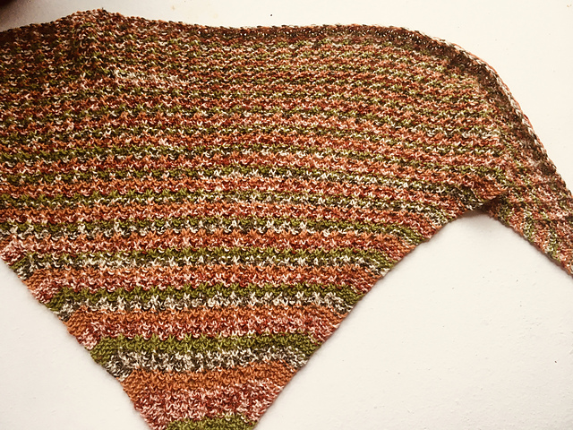 Harvest Textured Shawl