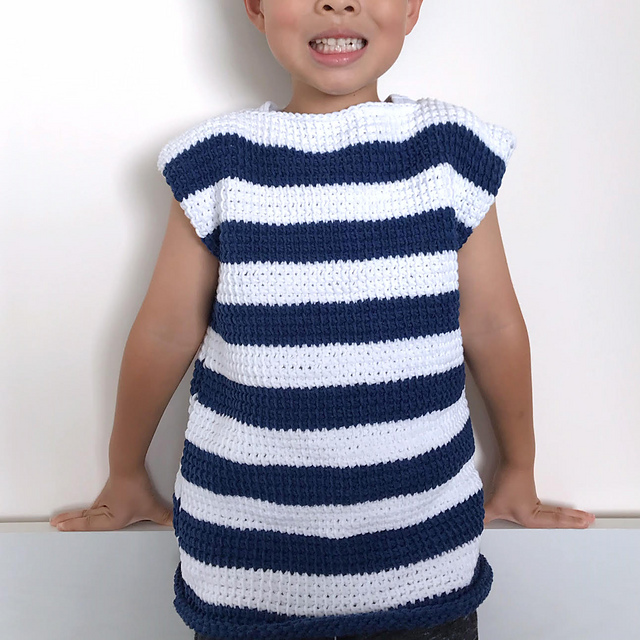 Tunisian Crochet Shirt