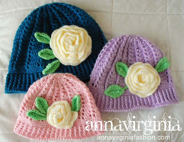 Soft and Sweet Easter Hat