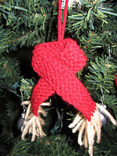 Mini Scarf Ornament