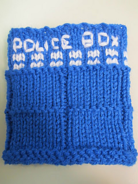 Tardis Coffee Cozy