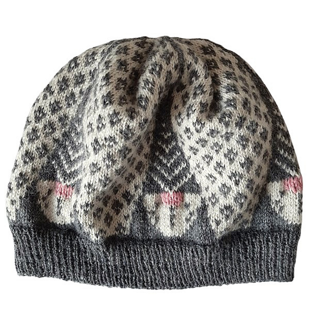 Ravelry: Five Gnomes Hat: a Stranded Colorwork Hat Pattern pattern by ...