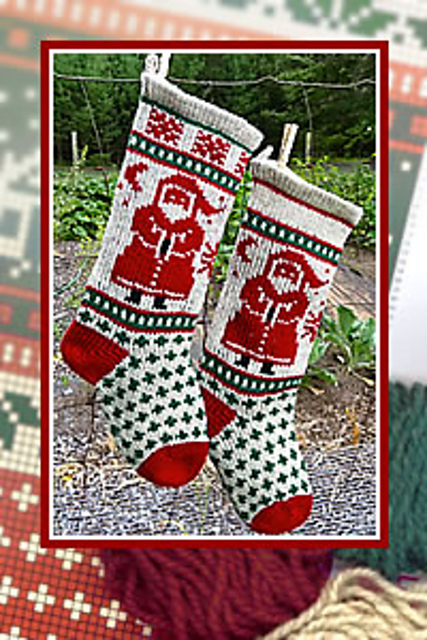 SANTA Christmas Stocking