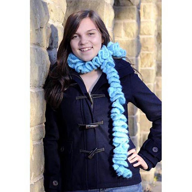 Sweetheart Scarf to knit or crochet (Knit)
