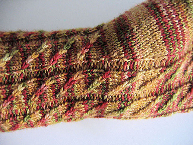 Cable Twist Handwarmers
