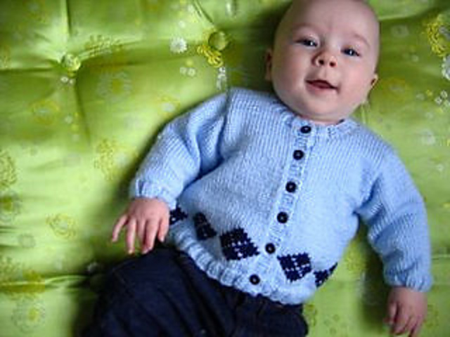 Argyle Cardigan