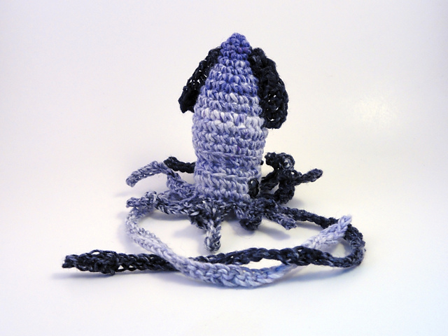 Small Amigurumi Squid