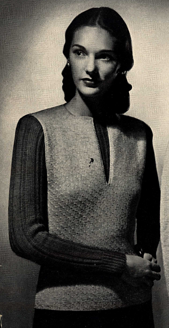 Sleeveless Pullover No. 4303