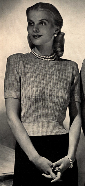 Square-Neck Blouse No. 4315