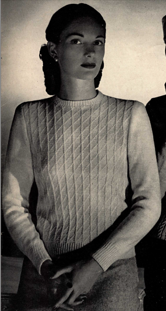 Fingering Fleece Pullover No. 4317