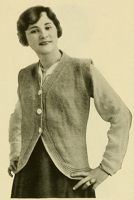 Ladies' Crocheted Vest