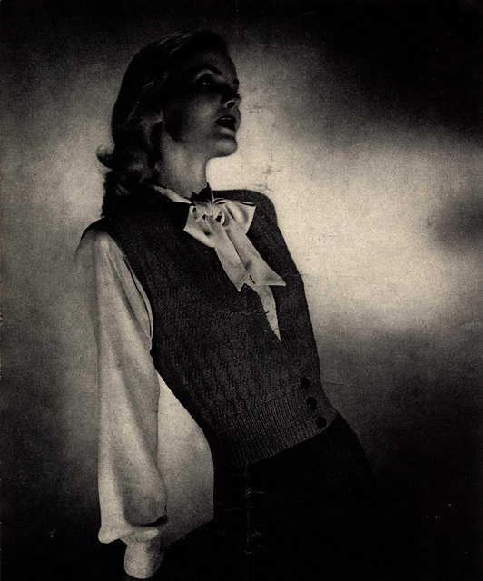Sleeveless Cardigan No. 4911