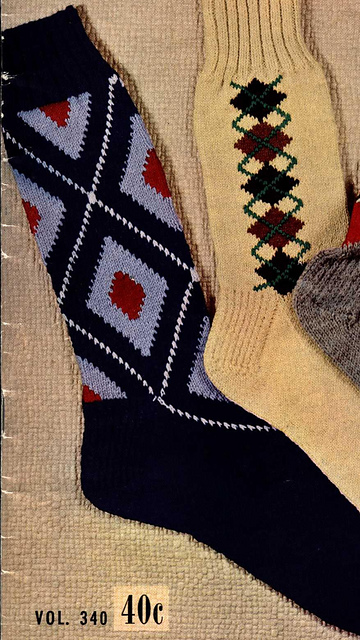 Men's New Argyle Socks No. 2233