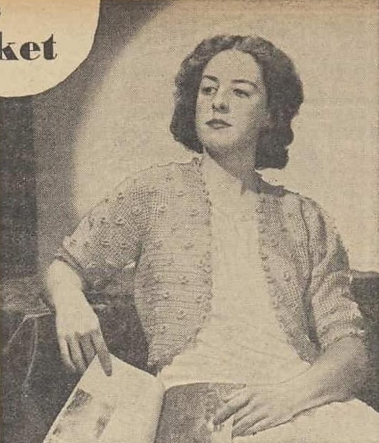 Flowered Bed-Jacket