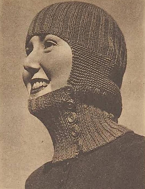 To knit for servicewomen... Cosy Balaclava