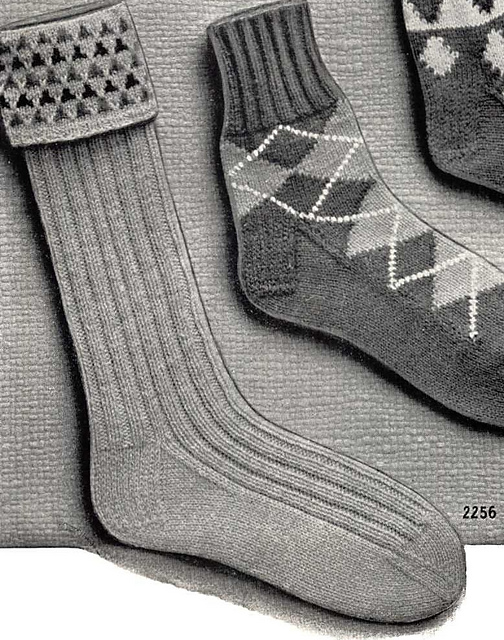 Child's Ribbed Socks No. 2256
