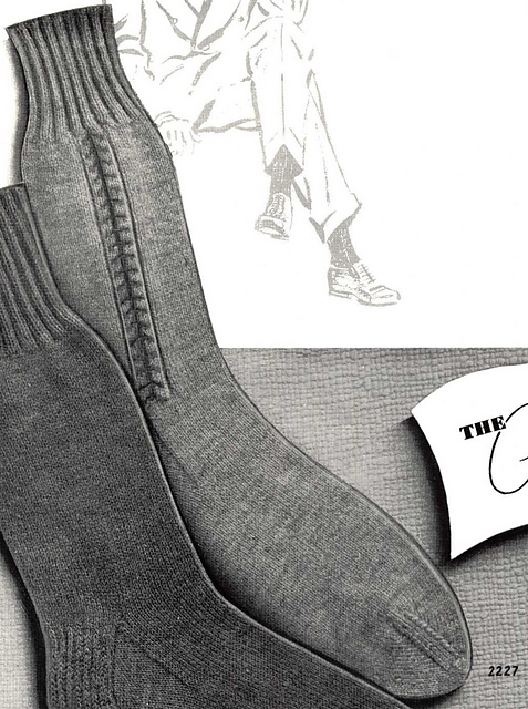 Men's Clock Socks No. 2227