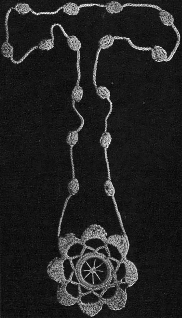 Child's Necklace with Coin Purse Pendant No. 583