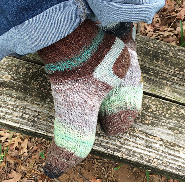 Stripey Stairs Socks