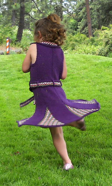 Slip Stitch Swing Dress