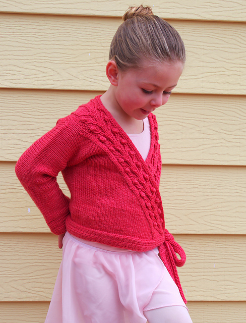 Sweet Blossom Ballet Wrap and Legwarmers