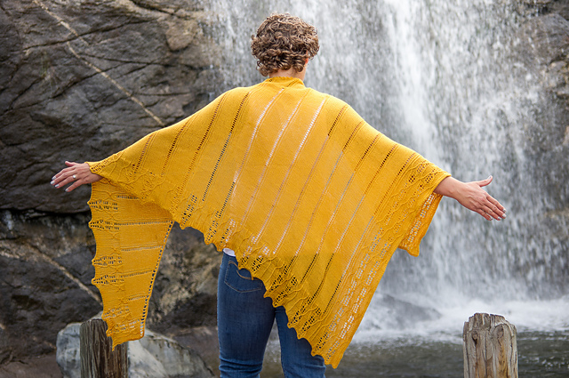 Palouse Falls Shawl
