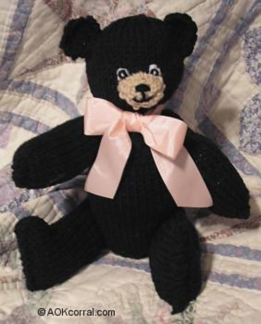 Knitted Teddy Bear