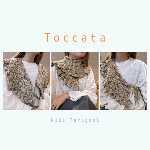 Ravelry: toccata pattern by Miki Teragaki