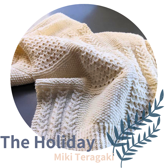 Ravelry: The Holiday pattern by Miki Teragaki