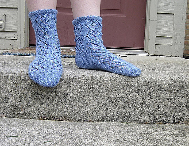 Mystery Sock #5 Double Diamond
