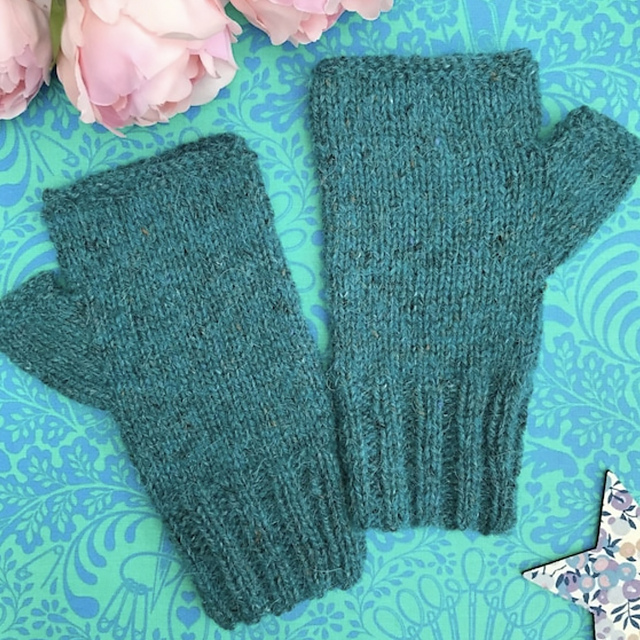 Fingerless Mittens